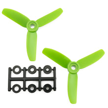 Load image into Gallery viewer, HQProp 3x3x3RG CW Propeller - 3 Blade (2 Pack - Green Nylon Glass Fiber)