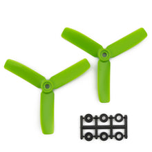 Load image into Gallery viewer, HQProp 4x4x3RG CW Propeller - 3 Blade (2 Pack - Green Nylon Glass Fiber)