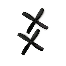 Load image into Gallery viewer, HQProp 4x4x4RB CW Propeller - 4 Blade (2 Pack - Black)