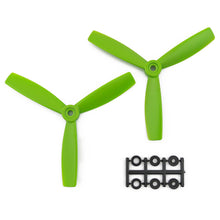 Load image into Gallery viewer, HQProp 5x4.5x3G CCW Propeller - 3 Blade (2 Pack - Green Nylon Glass Fiber)
