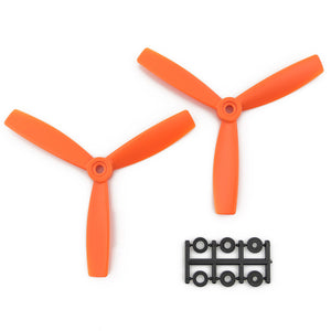 HQProp 5x4.5x3RO CW Propeller - 3 Blade (2 Pack - Orange Nylon Glass Fiber)