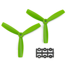 Load image into Gallery viewer, HQProp 5x4.5x3RG CW Propeller - 3 Blade (2 Pack - Green Nylon Glass Fiber)