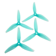 Load image into Gallery viewer, HQProp DP 5.1X5.1X3 PC Propeller (Set of 4 - Light Blue)
