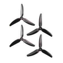 Load image into Gallery viewer, HQProp DP 5x4.3x3 PC V1S Black Propeller - 3 Blade (2CW+2CCW/Bag)