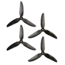 Load image into Gallery viewer, HQProp DP 5x4.8x3 PC V1S Black Propeller - 3 Blade (2CW+2CCW)