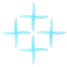 Load image into Gallery viewer, HQProp DP 5x4x4 PC V1S Light Blue Propeller - 4 Blade (Set of 4 - PC)