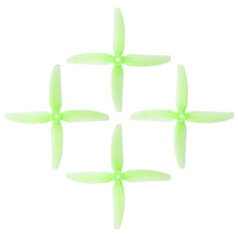 Load image into Gallery viewer, HQProp DP 5x4x4 PC V1S Light Green Propeller - 4 Blade (Set of 4 - PC)