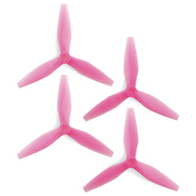 Load image into Gallery viewer, HQProp DP Light Pink 5x4.5x3 V3 Propeller - 3 Blade (Set of 4 - PC)
