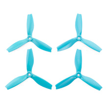 Load image into Gallery viewer, HQProp DPS Blue 5x4x3 Propeller - 3 Blade (Set of 4 - Nylon)