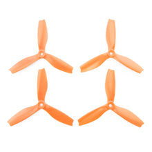 Load image into Gallery viewer, HQProp DPS Orange 5x4x3 Propeller - 3 Blade (Set of 4 - Nylon)