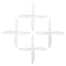 Load image into Gallery viewer, HQProp DP 5x4x4 PC V1S  Clear Propeller - 4 Blade (Set of 4 - PC)