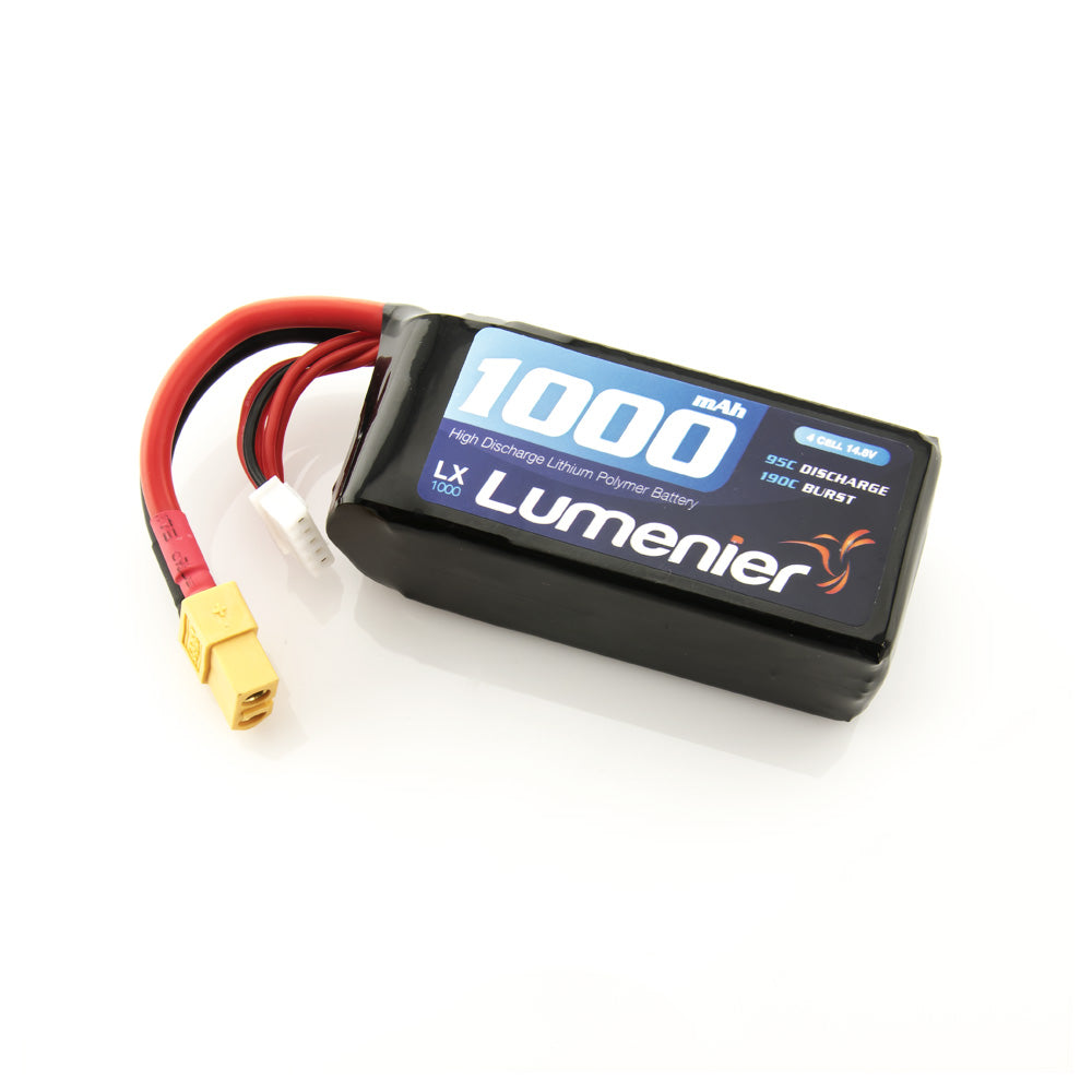 Lumenier 1000mAh 4s 95c Lipo Battery (XT60)