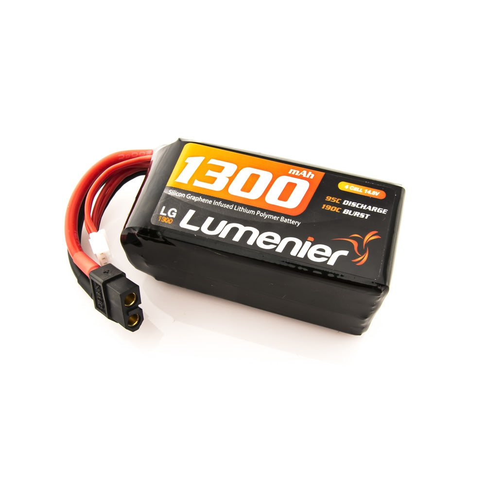 Lumenier Silicon Graphene 1300mAh 4s 95c Lipo Battery