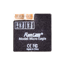 Load image into Gallery viewer, RunCam Micro Eagle 800TVL WDR 16:9/4:3 CMOS FPV Camera