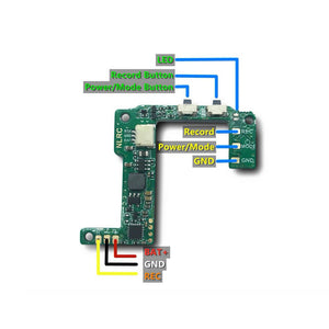 NamelessRC Sunny 2-6S Smart Module Board for GoPro 6/7