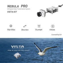 Load image into Gallery viewer, Caddx Nebula Pro Vista Kit 720p/120fps Low Latency HD Digital FPV System(white)