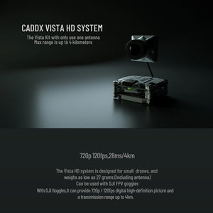 Caddx Nebula Pro Vista Kit 720p/120fps Low Latency HD Digital FPV System(white)