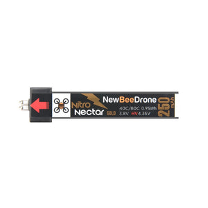 NewBeeDrone Nitro Nectar Gold 250mAh 1S HV Lipo Battery