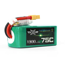 Load image into Gallery viewer, AceHE Racing Series 1300MaH 75C 6S Lipo Battery