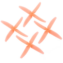 Load image into Gallery viewer, RaceKraft 5x4 Clear 4-Blade (Set of 4 - Orange)