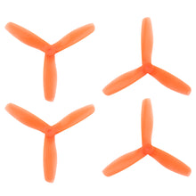 Load image into Gallery viewer, DAL 5x4.5 - 3 Blade Bullnose Propeller - V2 T5045 (Set of 4 - Crystal Orange)