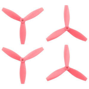 DAL 5x4.6 - 3 Blade Propeller - T5046 Ultrathin (Set of 4 - Pink)