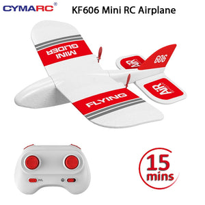 KF606 2.4Ghz RC Airplane Flying Aircraft EPP Foam Glider Toy Airplane 15 Minutes Fligt Time RTF Foam Plane Toys Kids Gifts