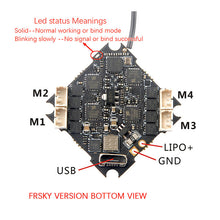 Load image into Gallery viewer, Happymodel Crazybee F4 PRO V3.0 2-4S Flight Controller w/ Blheli_S 4in1 ESC Dshot600 &amp; Compatible Flysky/Frsky Receiver
