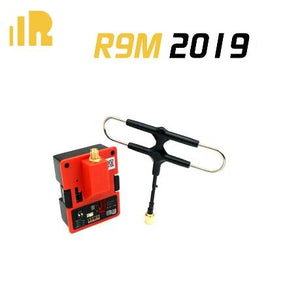 FrSky R9M 2019 Module with R9MM R9Mini R9 Slim+ R9 Receiver with mounted Super 8 and T antenna