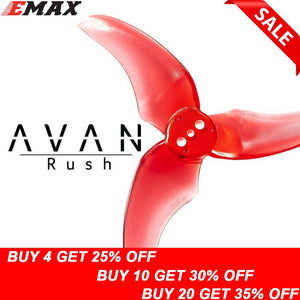 20pcs/lot Original EMAX AVAN Blur 2 inch / 2.5 inch Prop 10CW+10CCW Propellers For Emax Babyhawk R RACE(R) (10 pair)