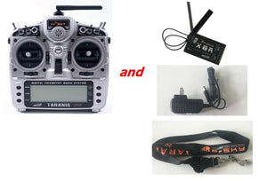 High Quality Original FrSky X9D Plus Transmitter 2.4G 16CH ACCST Taranis with x8r reciever  battery Carton Package For RC Model
