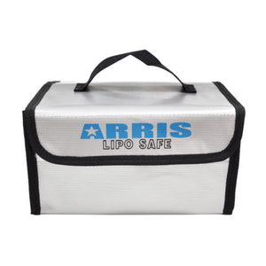 ARRIS Fire Retardant LiPo Battery Portable Safety Fireproof Case Bag Handbag Box 215*155*115mm For FPV RC Drones  Quadcopter