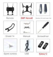 Load image into Gallery viewer, Eachine E58 WIFI FPV With Wide Angle HD Camera High Hold Mode Foldable Arm RC Quadcopter Drone RTF VS VISUO XS809HW JJRC H37