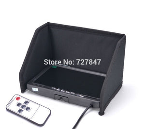 Newest IPS 7 inch LCD TFT FPV 1024 x 600 Monitor Screen Remote control FPV Monitor Photography Sunhood for Ground Station