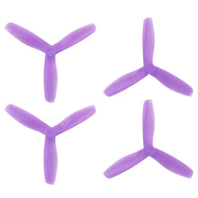 Load image into Gallery viewer, DAL 5x4.5 - 3 Blade Bullnose Propeller - V2 T5045 (Set of 4 - Crystal Purple)