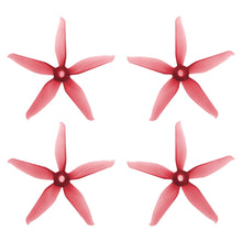 Load image into Gallery viewer, RaceKraft 3054 Clear Red 5-Blade (Set of 4)
