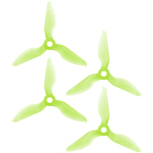 Load image into Gallery viewer, RaceKraft 3076 Clear Green 3-Blade (Set of 4)