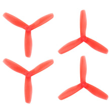 Load image into Gallery viewer, DAL 5x4.5 - 3 Blade Bullnose Propeller - V2 T5045 (Set of 4 - Crystal Red)