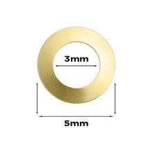 Load image into Gallery viewer, Replacement Brass Washers for Motors - 4mm (10pcs)
