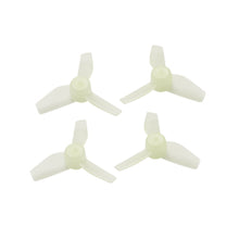 Load image into Gallery viewer, Rakonheli 31MM 3 Blade Clear Propeller (2CW+2CCW; 0.8MM Shaft) - Glow in the dark