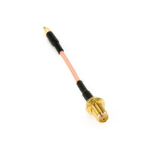 Load image into Gallery viewer, 7cm SMA Female to Straight MMCX Male Cable