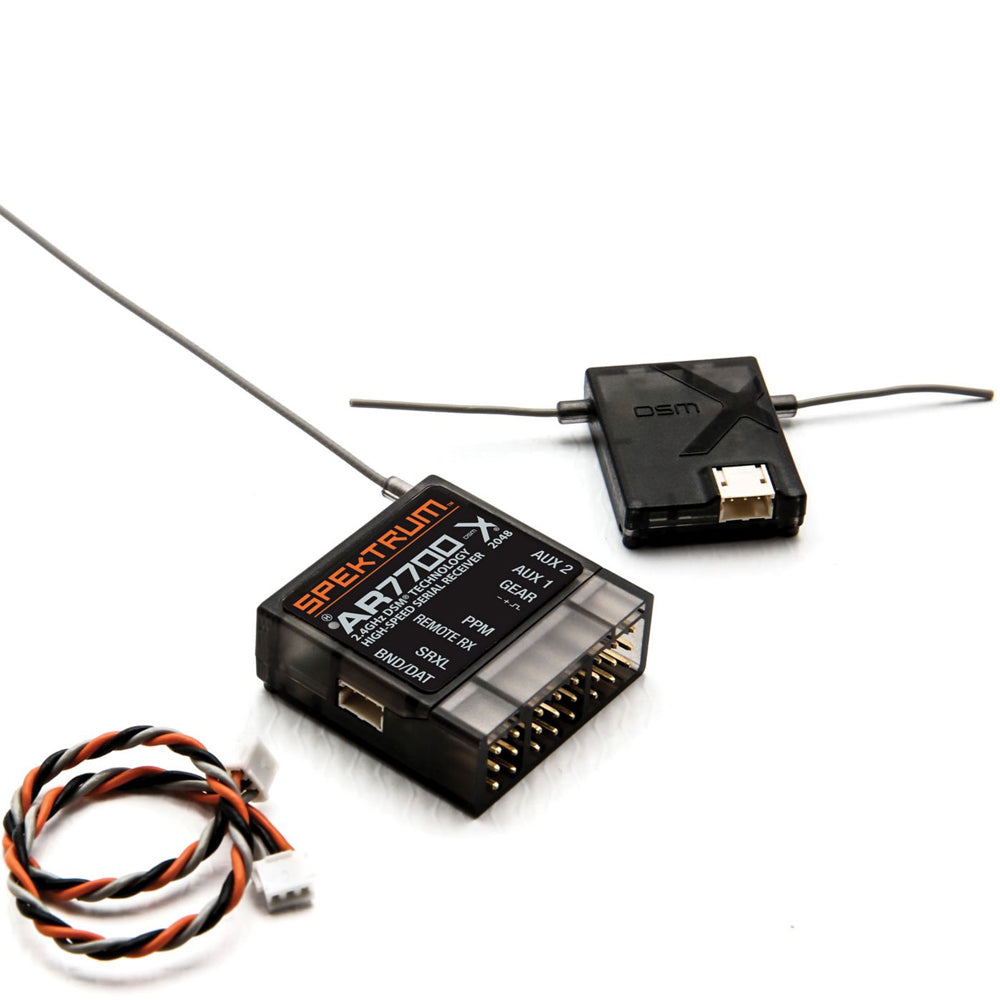 Spektrum AR7700 Serial Receiver with PPM, SRXL, Remote Rx