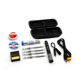 SEQURE Mini SQ-D60B 60W Mini Soldering Iron Kit w/ Tool Bag
