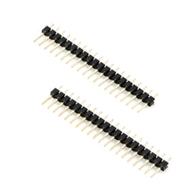 Load image into Gallery viewer, Straight Pin Header 1 Row, 20 Pin, 2.54mm Pitch (2pcs)