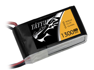 TATTU 1300mAh 3s 25c Lipo Battery (XT60)