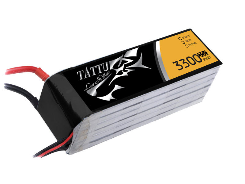 TATTU 3300mAh 6s 35c Lipo Battery