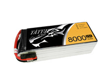 Load image into Gallery viewer, TATTU 8000mAh 6s 25c Lipo Battery