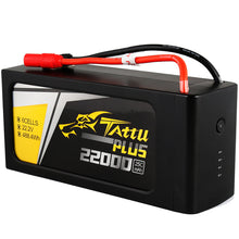Load image into Gallery viewer, Tattu Plus 22000mAh 22.2V 25C 6S Lipo Smart Battery Pack