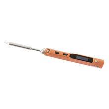Load image into Gallery viewer, TS100 Digital OLED Programmable Interface Mini Soldering Iron (Orange Combo Pack)