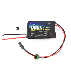 UBEC High Voltage - Adjustable 6V, 9V, 12V at 5A (14-40V Input)